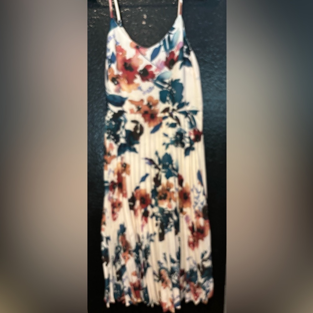A New Day floral dress medium